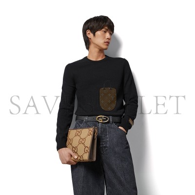 GUCCI JUMBO GG POUCH 699318 (26*20*6cm)